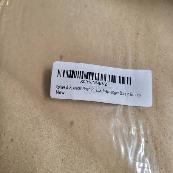 Spikes and Sparrow Noah 100% Leather Flap Shoulder Crossbody Bag - Picture 4 of 11